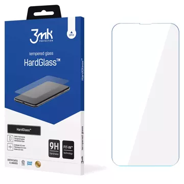 Szkło hartowane 3mk HardGlass 9H do Apple iPhone 13/ 13 Pro/ 14/ 16e