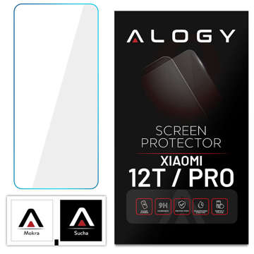 Szkło hartowane 9H Alogy Screen Protector PRO+ ochrona na ekran do Xiaomi 12T / 12T Pro