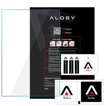 Szkło hartowane 9H Alogy Screen Protector Pro+ ochrona ekranu do Lenovo Yoga Pad Pro 13" YT-K606F