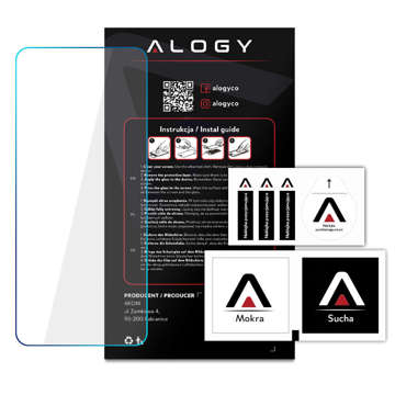 Szkło hartowane 9H Alogy ochrona na ekran do Realme 9 Pro Plus