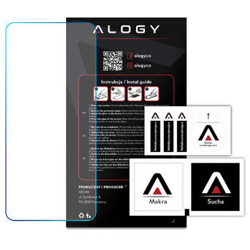 Szkło hartowane 9H Alogy szybka ochronna na ekran do Realme 8 / 8 Pro