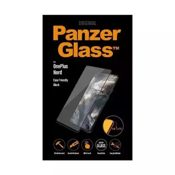 Szkło hartowane PanzerGlass E2E Super+ do OnePlus Nord Case Friendly czarny/black