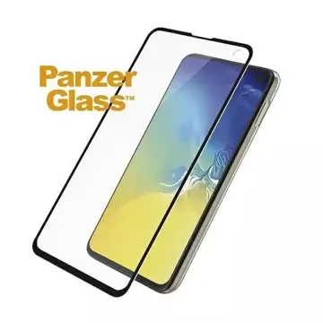 Szkło hartowane PanzerGlass E2E Super+ do Samsung S10e G970 Case Friendly czarny/black