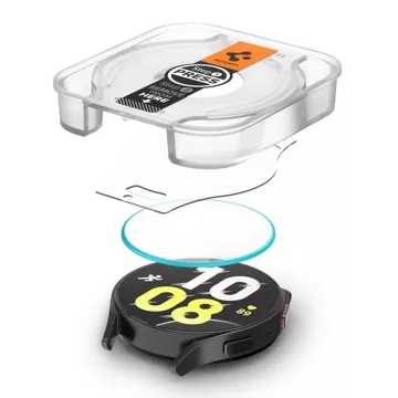 Szkło hartowane Spigen Glas.Tr „EZ-Fit” 2-Pack do Samsung Galaxy Watch 6 (44 mm) Clear