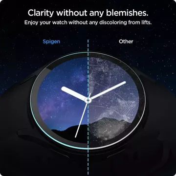 Szkło hartowane Spigen Glas.tR ”Ez-Fit” 2-pack do Samsung Galaxy Watch 7 (44 mm) Clear