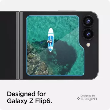 Szkło hartowane Spigen Glas.tR ”Ez Fit” 2-pack do Samsung Galaxy Z Flip 6 Clear
