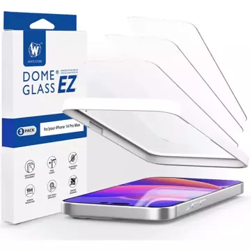 Szkło hartowane Whitestone EZ Glass 3-pack do Apple iPhone 14 Pro Max