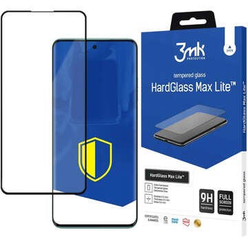 Szkło hartowane do Motorola Edge 40 Neo 3mk HardGlass Max Lite™ 9H pełne na cały ekran