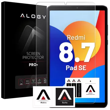 Szkło hartowane do Redmi Pad SE 8.7" 4G Alogy Screen Protector Pro+ 9H ochronne na ekran