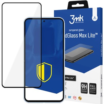 Szkło hartowane do Samsung Galaxy A35/A55 5G 3mk HardGlass Max Lite™ 9H pełne na cały ekran