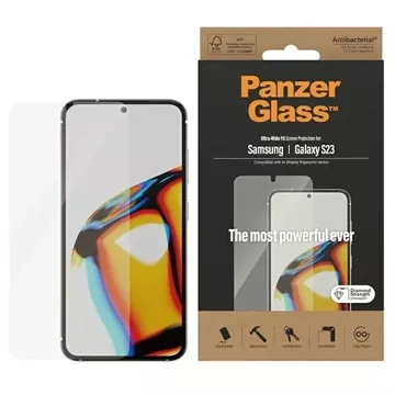 Szkło hartowane do Samsung Galaxy S23 PanzerGlass Ultra-Wide Fit z CamSlider