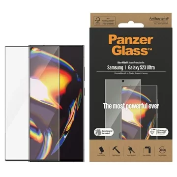 Szkło hartowane do Samsung Galaxy S23 Ultra PanzerGlass Ultra-Wide Fit + EasyAligner