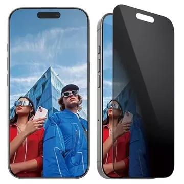 Szkło hartowane do iPhone 16 Pro PanzerGlass Privacy Screen Protector Ultra-Wide Fit