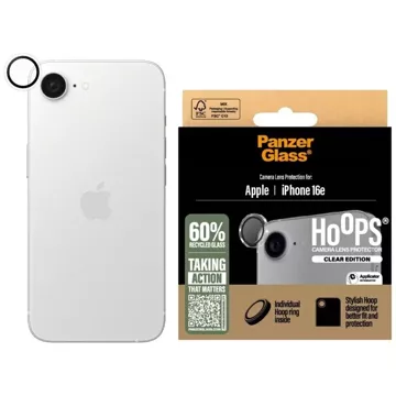 Szkło hartowane na aparat do iPhone 16e PanzerGlass Hoops Camera Lens Protector