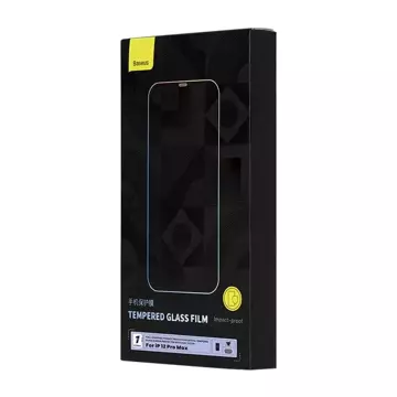 Szkło hartowane z filtrem prywatyzującym 0.3mm Baseus do iPhone 12 Pro Max