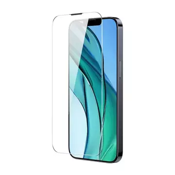 Szkło hartowane z powłoką przeciwpyłową 0.3mm Baseus Crystal do iPhone 14 Plus/13 Pro Max (2szt)