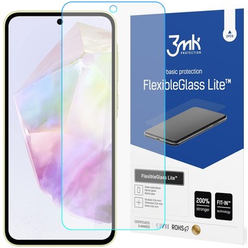 Szkło hybrydowe do Samsung Galaxy A35/A55 5G 3mk Flexible Glass Lite FG FlexibleGlass niepękające na ekran