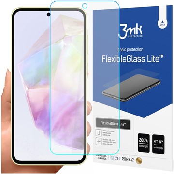 Szkło hybrydowe do Samsung Galaxy A35/A55 5G 3mk Flexible Glass Lite FG FlexibleGlass niepękające na ekran