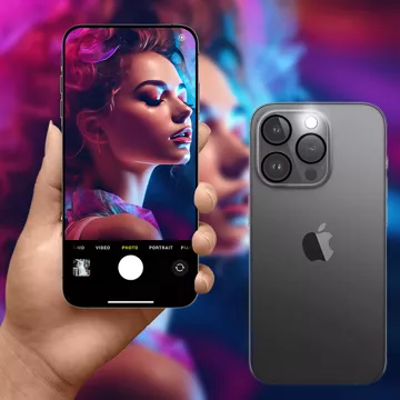 Szkło hybrydowe na aparat do Apple iPhone 16 Pro / 16 Pro Max osłona na obiektyw 3mk Lens Pro Full Cover pancerna ochrona aparatu