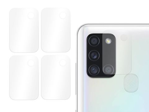 Szkło na kamerę obiektyw 3mk Hybrid Glass x4 do Galaxy A21s