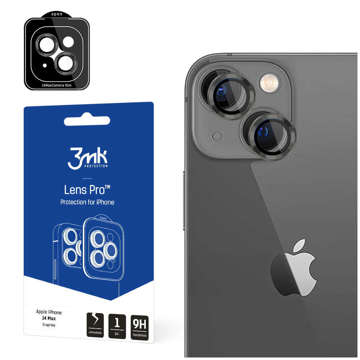 Szkło na kamerę ochrona na aparat obiektyw 3mk Lens Pro do Apple iPhone 14 Plus Graphite