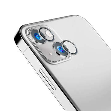 Szkło ochronne na obiektyw telefonu 3mk Lens Protection Pro do Apple iPhone 14 Silver