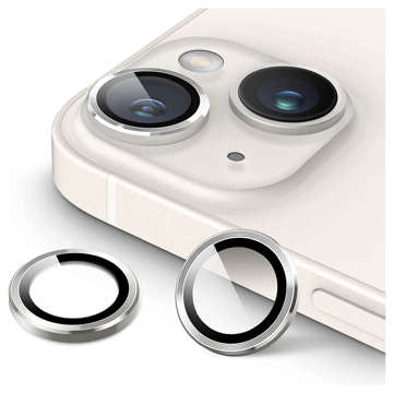 Szkło ochronne na obiektyw telefonu 3mk Lens Protection Pro do Apple iPhone 14 Silver