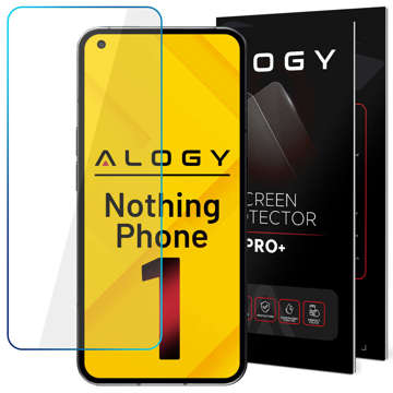 Szkło x2 hartowane 9H Alogy ochrona na ekran do Nothing Phone 1