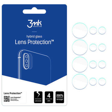 Szkło x4 na kamerę obiektyw 3mk Lens Protection do Xiaomi 12 Pro