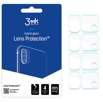 Szkło x4 na kamerę obiektyw 3mk Lens Protection do Xiaomi Redmi Note 11 Pro+ 5G