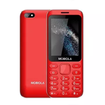 Telefon GSM Mobiola MB3200i 2G czerwony klasyczny dla seniora