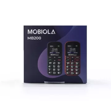 Telefon GSM Mobiola z ładowarką biurkową, 2,2" TFT, DualSIM, microSD dla seniora