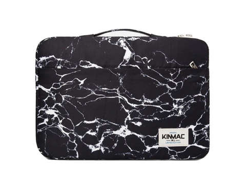 Torba Kinmac etui pokrowiec do laptopa do Macbook Air/ Pro 13 Marble Black