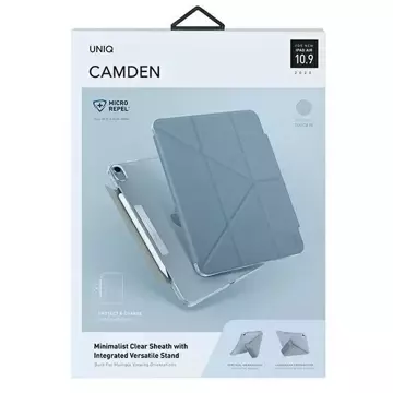 UNIQ etui Camden iPad Air 10.9" 11" 4/5/6 niebieski/blue Antimicrobial