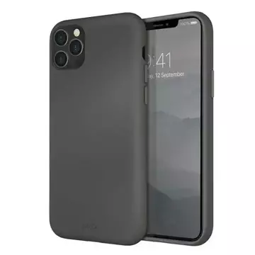 UNIQ etui Lino Hue iPhone 11 Pro Max szary/moss grey