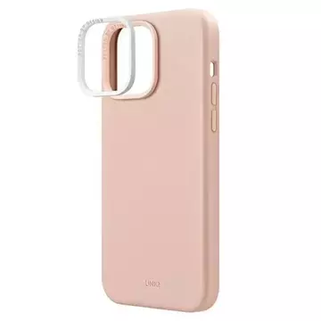 UNIQ etui Lino do Apple iPhone 14 Pro 6,1" różowy/pink blush