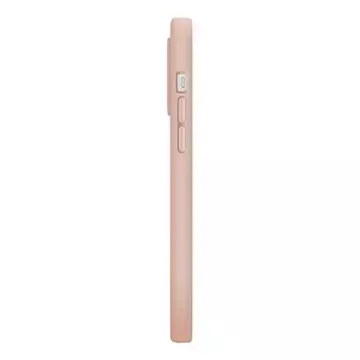 UNIQ etui Lino do Apple iPhone 14 Pro 6,1" różowy/pink blush