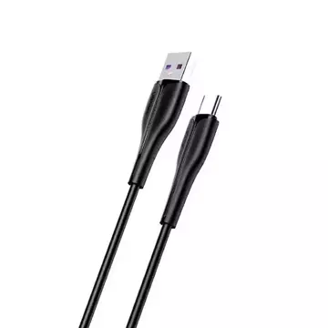 USAMS Kabel U38 USB-C 5A Fast Charge for OPPO/HUAWEI 1m czarny