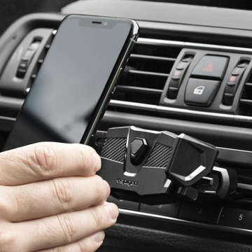 Uchwyt samochodowy do auta Spigen TMS24 CD Slot Car na telefon do slotu CD Black