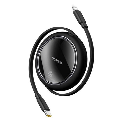 Kábel Baseus Free2Pull USB-C pre iP 20W 1m čierny