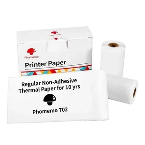 Termopapier Phomemo Q12-RM10 53 mm, 3 rolky