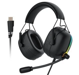 Herné slúchadlá BlitzWolf AA-GB4, RGB, 7.1 (čierne)