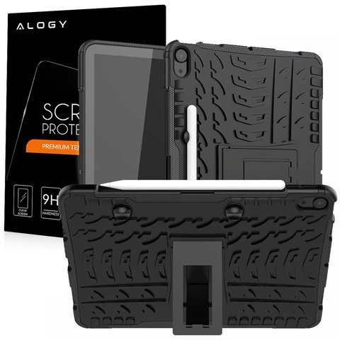 Alogy pancierové puzdro pre Apple iPad Air 4 2020/5 2022 Black Glass