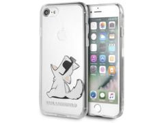 Etui Karl Lagerfeld Choupette do Apple iPhone 7/8 číra