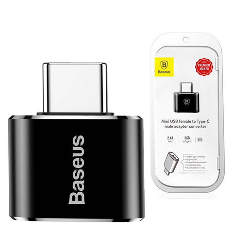 Baseus adaptér USB na USB-C typ c OTG adaptér