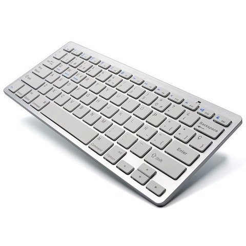 Univerzálna bezdrôtová Bluetooth klávesnica pre iPad iMac iOS Android Windows
