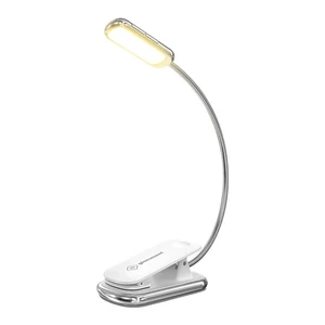 Bezdrôtová lampa Glocusent Premium, časovač USB-C 1000 mAh (biela)