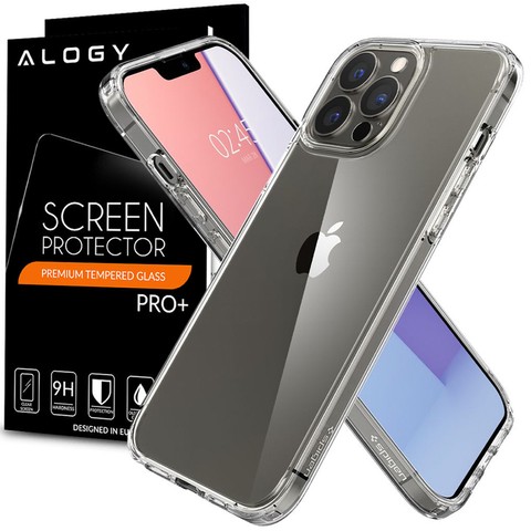 Kryštálové priehľadné sklo Spigen Ultra Hybrid pre Apple iPhone 13 Pro Max