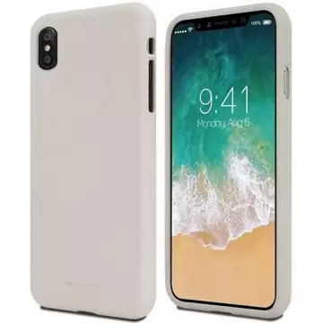 „Mäkký obal na telefón Mercury pre Apple iPhone 11 Pro Max béžový / béžový kameň“