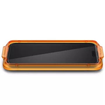 2-balenie tvrdeného skla Spigen Alm Glass FC pre Apple iPhone 15 Pro Max Black